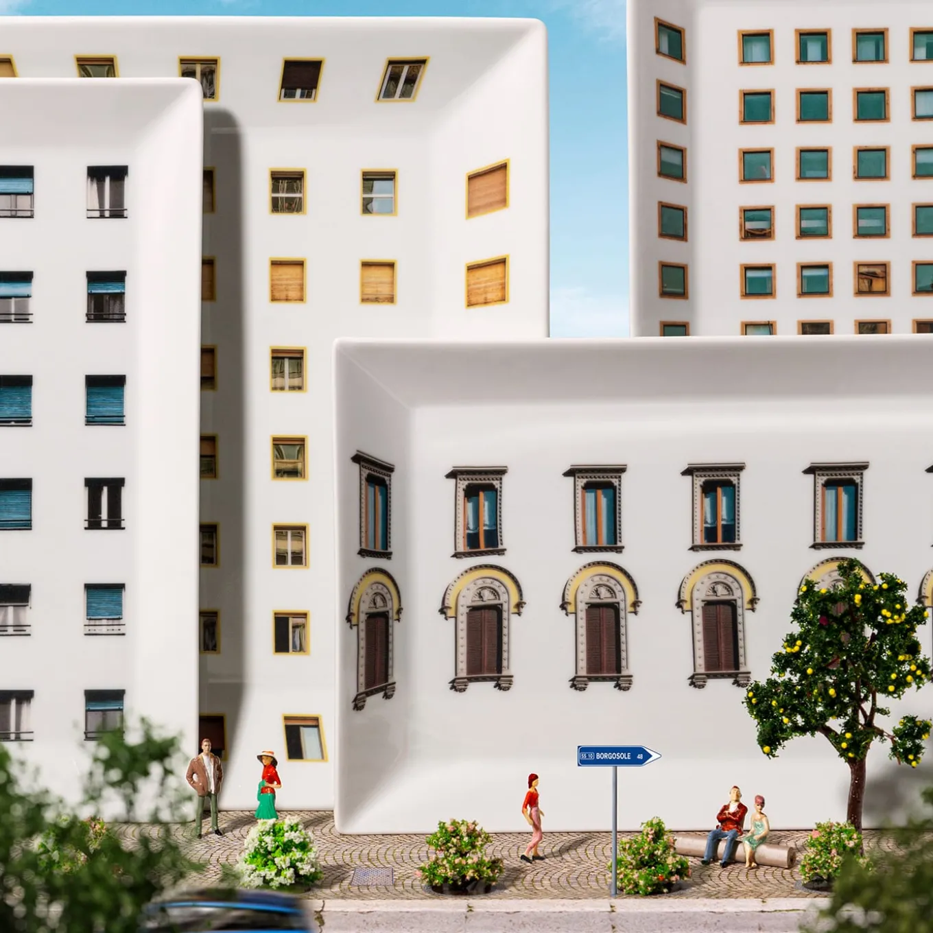 La Finestra Sul Cortile Rectangular Porcelain Vide-Poche #3