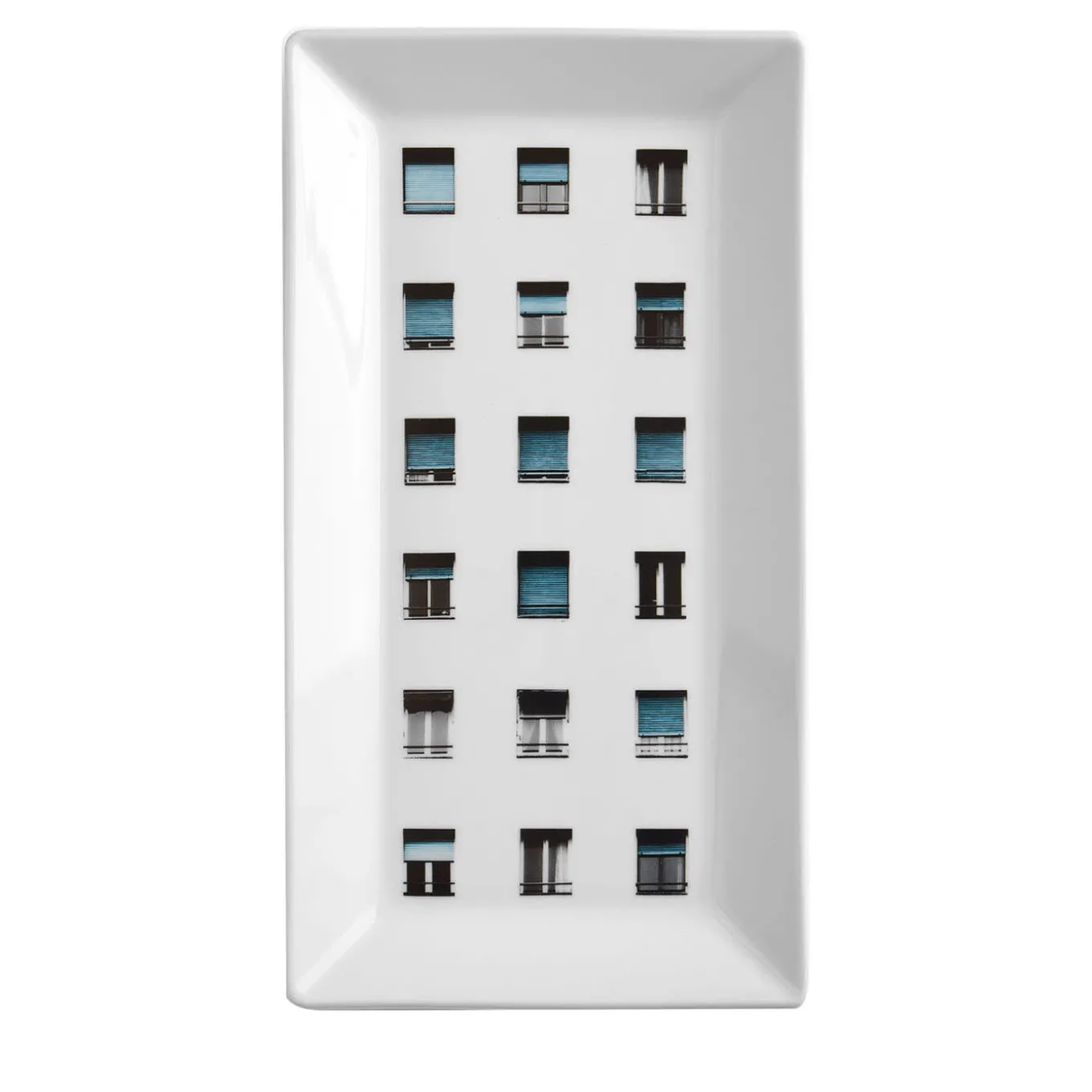 La Finestra Sul Cortile Small Rectangular Porcelain Vide-Poche #1