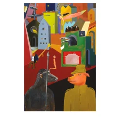 La Giustizia - Oil On Canvas