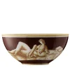 La Lettura Red Oval Bowl - Limited Edition by Gio Ponti