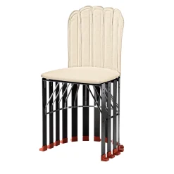 La Pagnottina white Chair by Gaetano Pesce