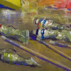 La Tavolozza Painting by Renato Criscuolo