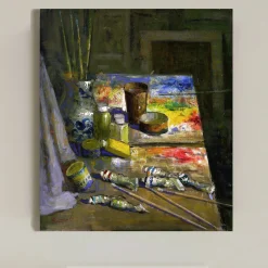 La Tavolozza Painting by Renato Criscuolo