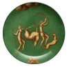 La Venatoria Green Deer Plate - Limited Edition