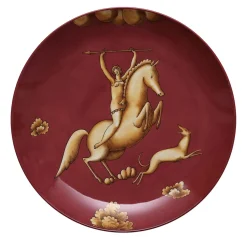 La Venatoria Red Amazon Plate - Limited Edition