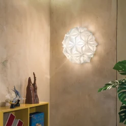 La Vie White Ceiling/Wall Lamp by Adriano Rachele