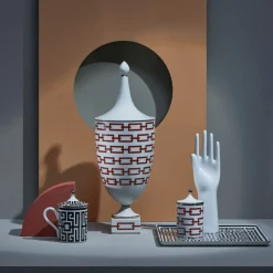 Labirinto Nero Mug with Lid