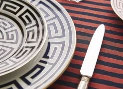 Labirinto Nero Set of 6 Dinner Plates