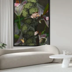 Lady Blossom Collection Flower Renaissance Print