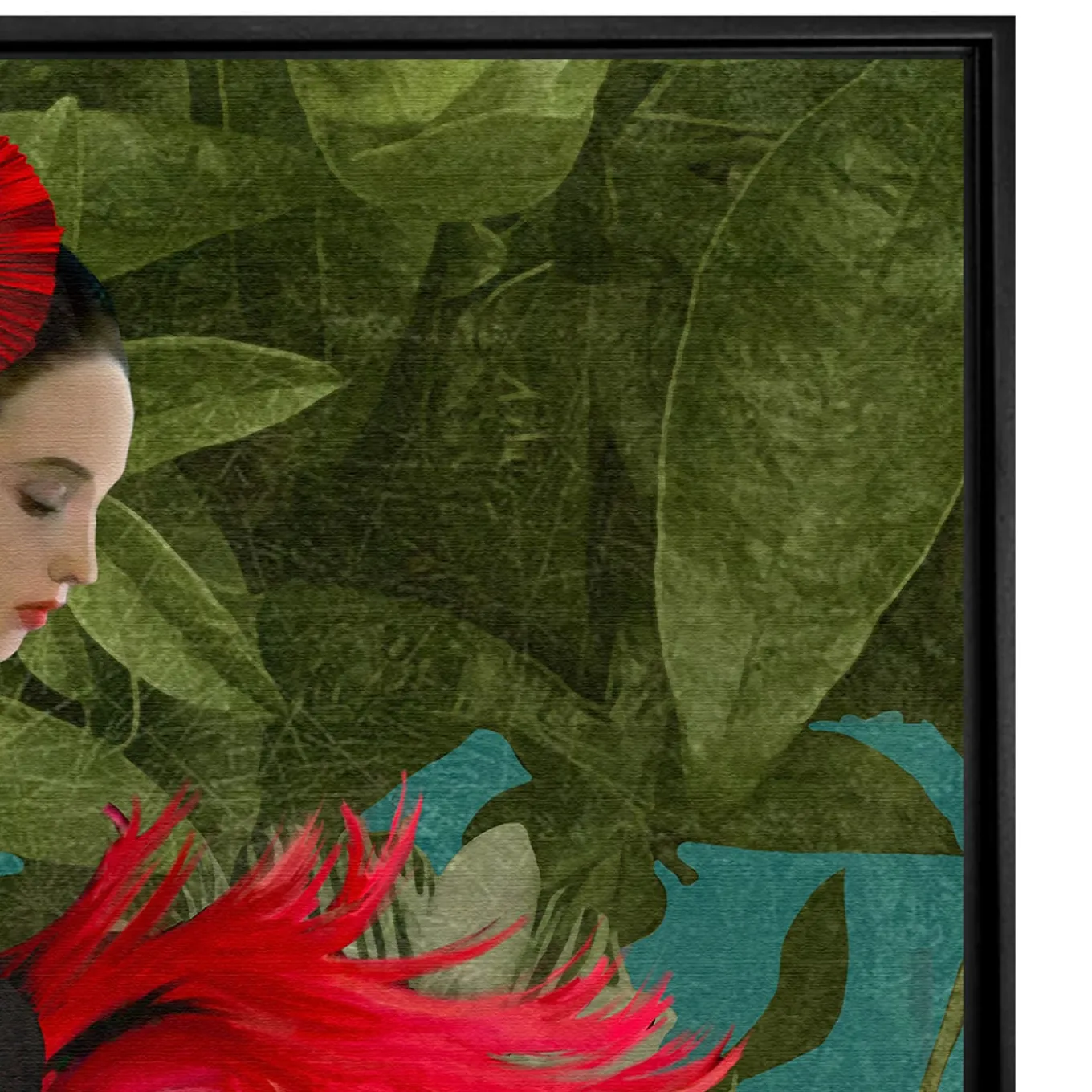 Lady Blossom Collection La Fille Espagnole Print