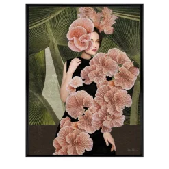 Lady Blossom Collection Mushroom Print