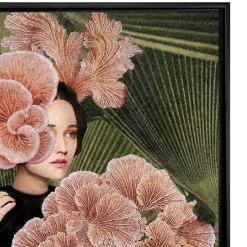 Lady Blossom Collection Mushroom Print