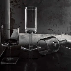 Laetitia Set of 2 Wine Goblets by Michele De Lucchi with Alberto Nason