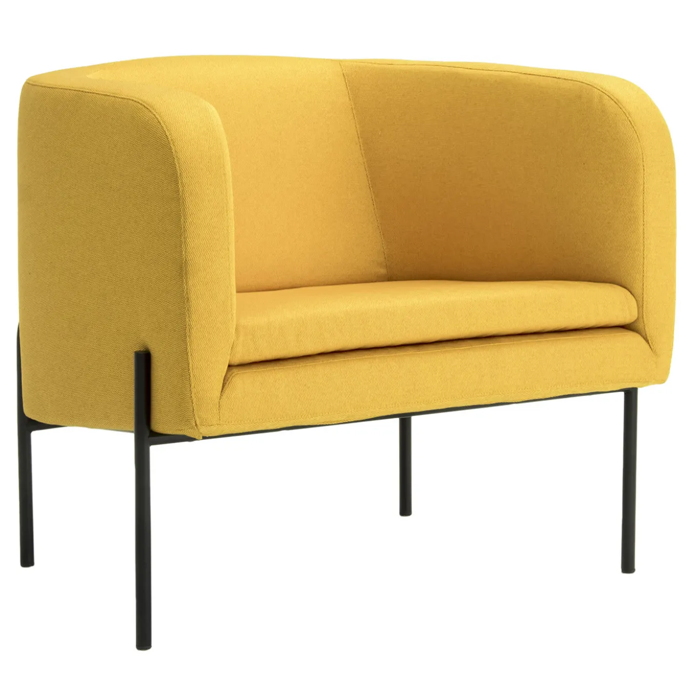 Laetitia Yellow Armchair by Fabio Fantolino