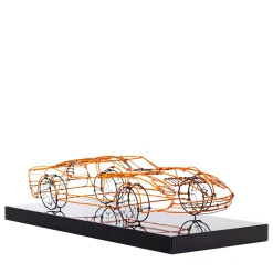 Lamborghini Metal Wire Sculpture