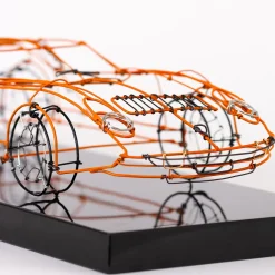 Lamborghini Metal Wire Sculpture
