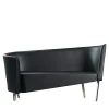 Lamentazioni Black Eco-Leather Sofa