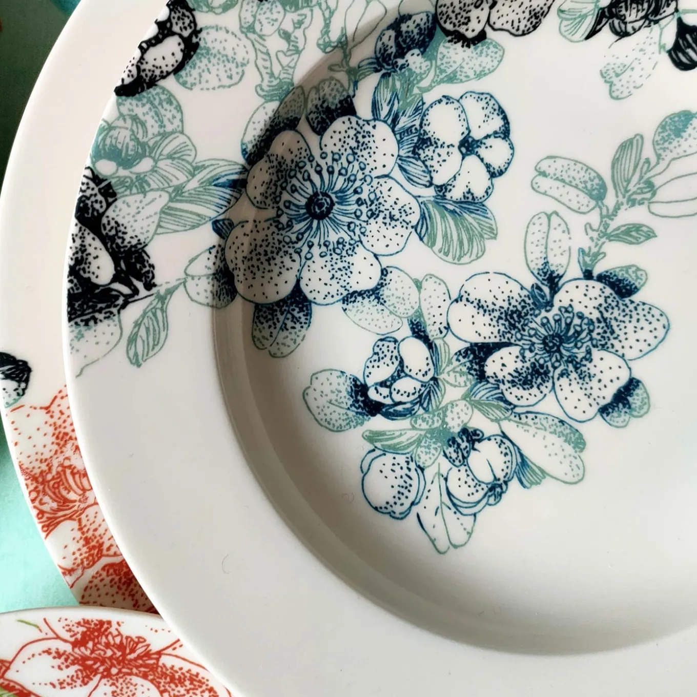 Landscape N°1 Set of 13 Decorative Plates