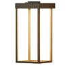 Lanterne Slim Brass Outdoor Wall Lamp