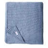 Large Denim Cashmere Blanket