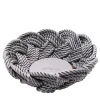 Large Gray Round Rope Basket