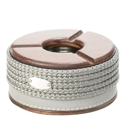 Large Gray Wooden Ashtray