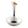 Large Hammered Silver&Gold Decanter