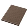 Large Handwoven Smoke Leather Notepad Holder