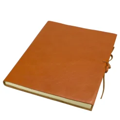 Large Leather Book with Tie