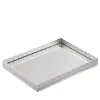 LARGE MARBELLA TRAY - SILVER