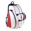 Large White/Blue/Red Padel and Pickleball Backpack