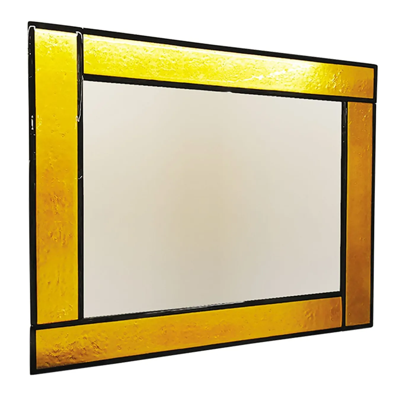 Las Vegas Rectangular Golden Mirror