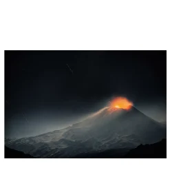Lava And The Moonlight Photographic Print