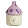 Lavender & Iris Scented Candle with Ceramic Lid