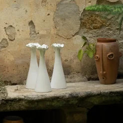 Le Fiorite White Candle holder