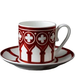 Le Loze dei Bei Palassi Set of 2 Coffee Cups with Saucers