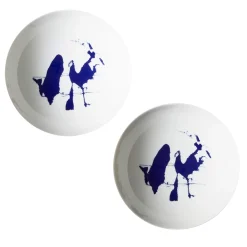 Le monde de Charlotte Perriand - Neige - Set of 2 soup plates