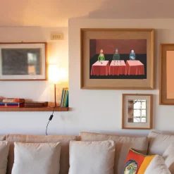 Le Parche - Tempera Painting on Paper