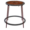 Le Rossette Small Rust Stool