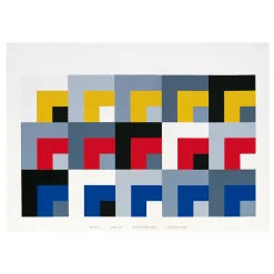 Le Stanze Silkscreen Print by Enzo Mari