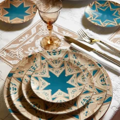 Le Volte Celesti 2 Porcelain Bread Plates with architectures #3