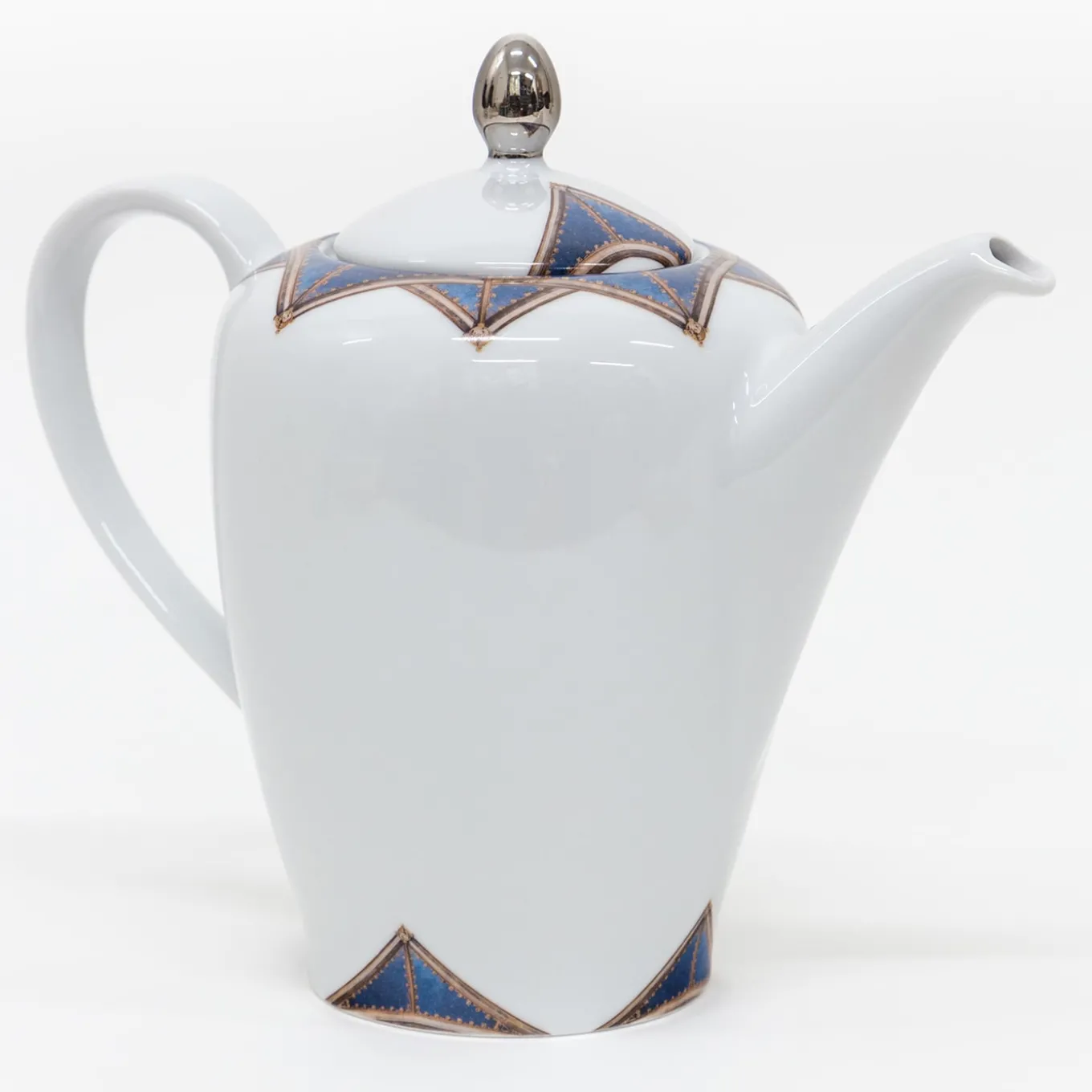 Le Volte Celesti Porcelain Tea Set with architectures