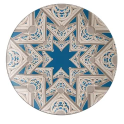 Le Volte Celesti Porcelain Charger Plate with architectures #3