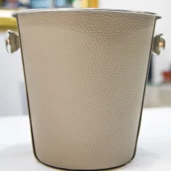 Leather Champagne Glacette in Sand