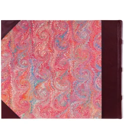 Leather Red Landscape Photo Album