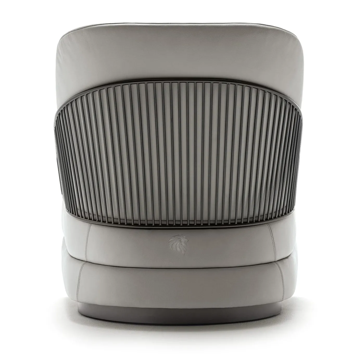 Leather Swivel chair by Castello Lagravinese Studio #1