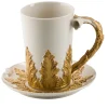 Leaves Mug & Saucer