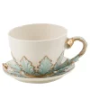 Leaves Tea Cup & Saucer