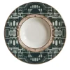 Lebanon Porcelain Soup Plate with architecture decoration #2