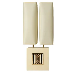 Lei Parchment Base Table Lamp #3